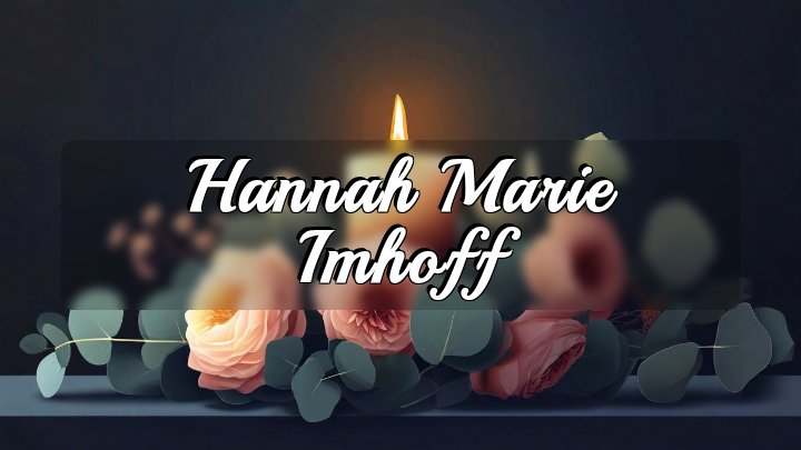 Hannah Marie Imhoff